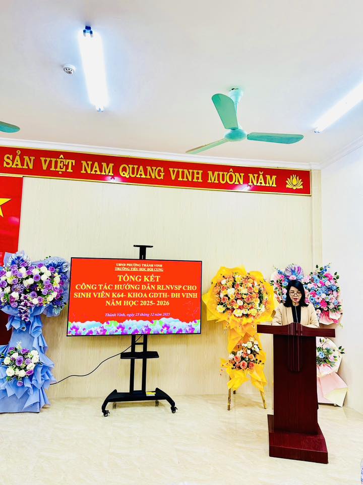 TỔNG KẾT CÔNG TÁC HƯỚNG DẪN RLNVSP CHO SINH VIÊN K64, ĐHV