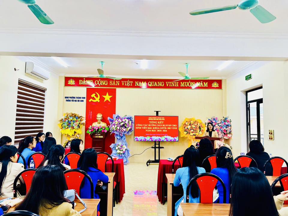 TỔNG KẾT CÔNG TÁC HƯỚNG DẪN RLNVSP CHO SINH VIÊN K64, ĐHV