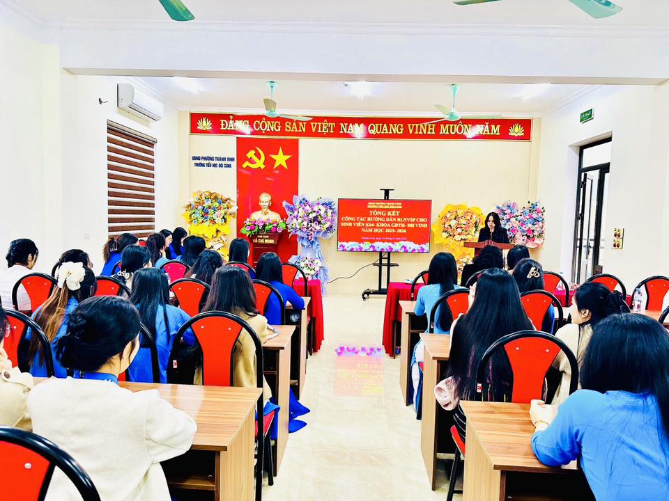 TỔNG KẾT CÔNG TÁC HƯỚNG DẪN RLNVSP CHO SINH VIÊN K64, ĐHV