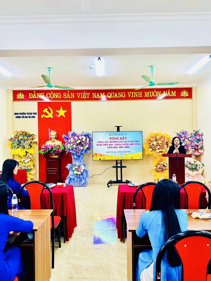 TỔNG KẾT CÔNG TÁC HƯỚNG DẪN RLNVSP CHO SINH VIÊN K64, ĐHV