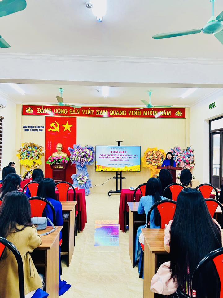 TỔNG KẾT CÔNG TÁC HƯỚNG DẪN RLNVSP CHO SINH VIÊN K64, ĐHV