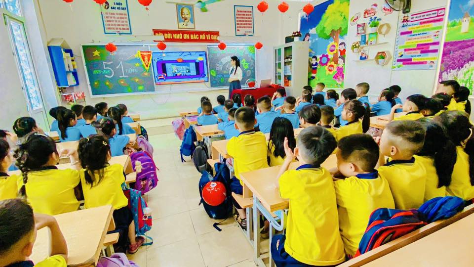 HÂN HOAN CHÀO ĐÓN CÁC BÉ MẦM NON ĐẾN THĂM TRƯỜNG!