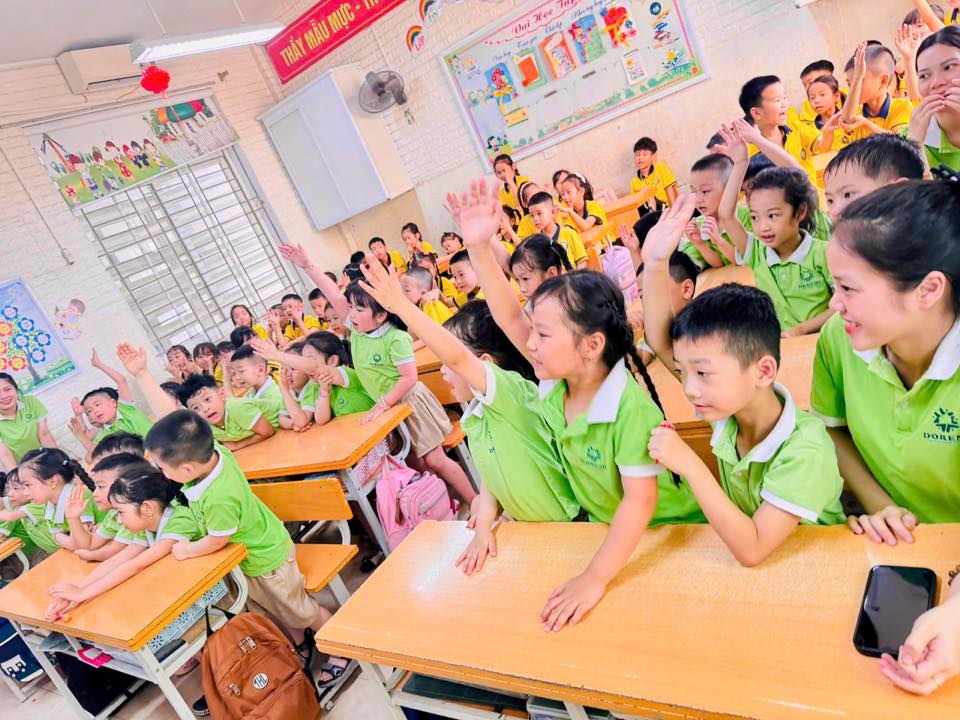 HÂN HOAN CHÀO ĐÓN CÁC BÉ MẦM NON ĐẾN THĂM TRƯỜNG!