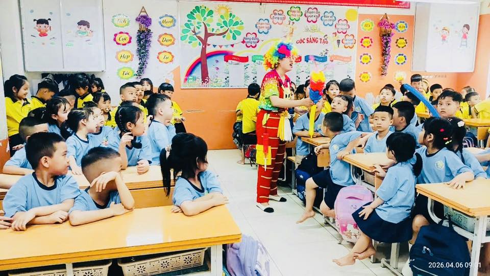 HÂN HOAN CHÀO ĐÓN CÁC BÉ MẦM NON ĐẾN THĂM TRƯỜNG!