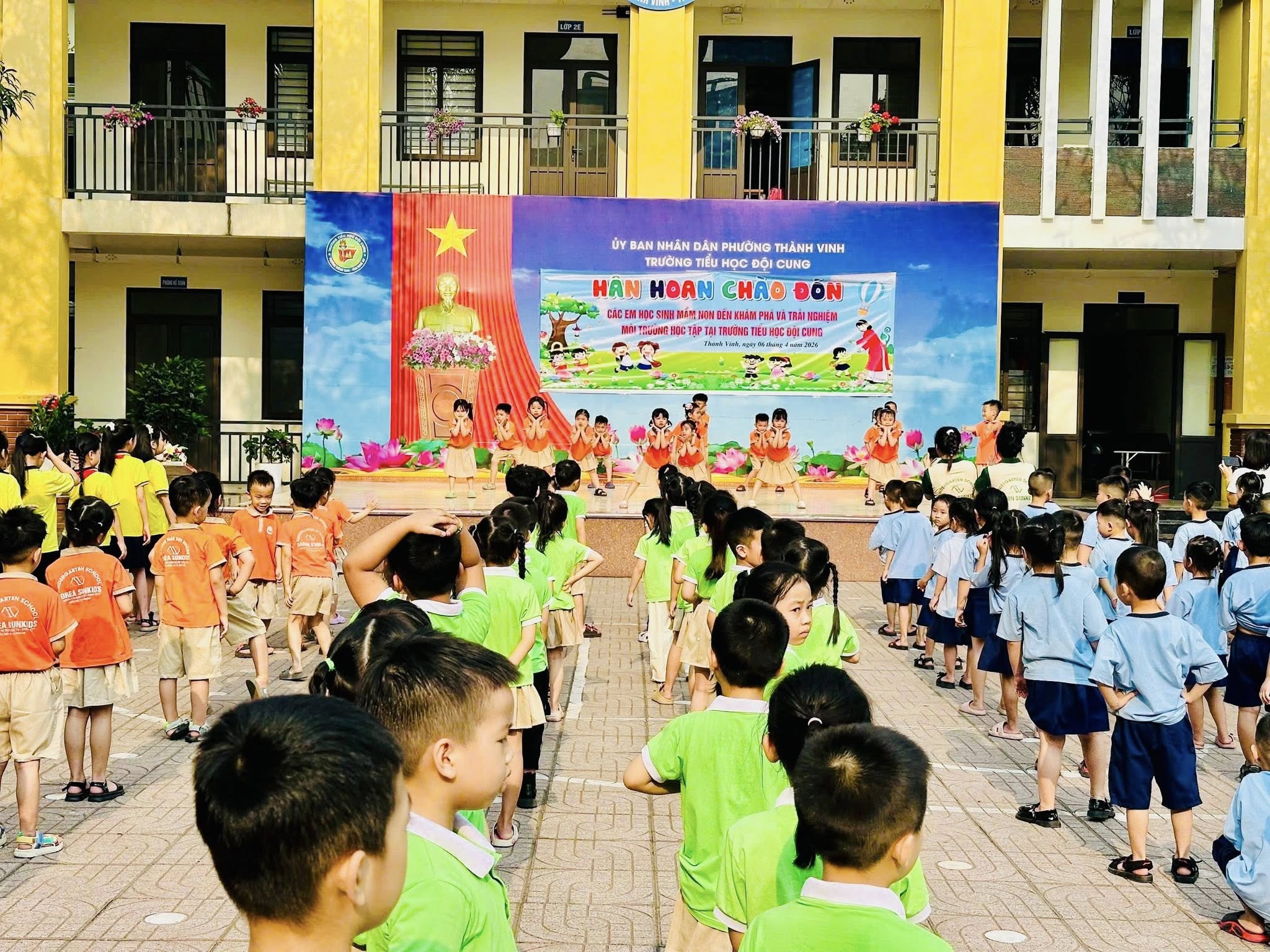 HÂN HOAN CHÀO ĐÓN CÁC BÉ MẦM NON ĐẾN THĂM TRƯỜNG!