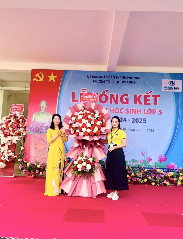 LÊ TỔNG KẾT VÀ CHIA TAY HỌC SINH LỚP 5 NĂM HỌC 2024 - 2025
