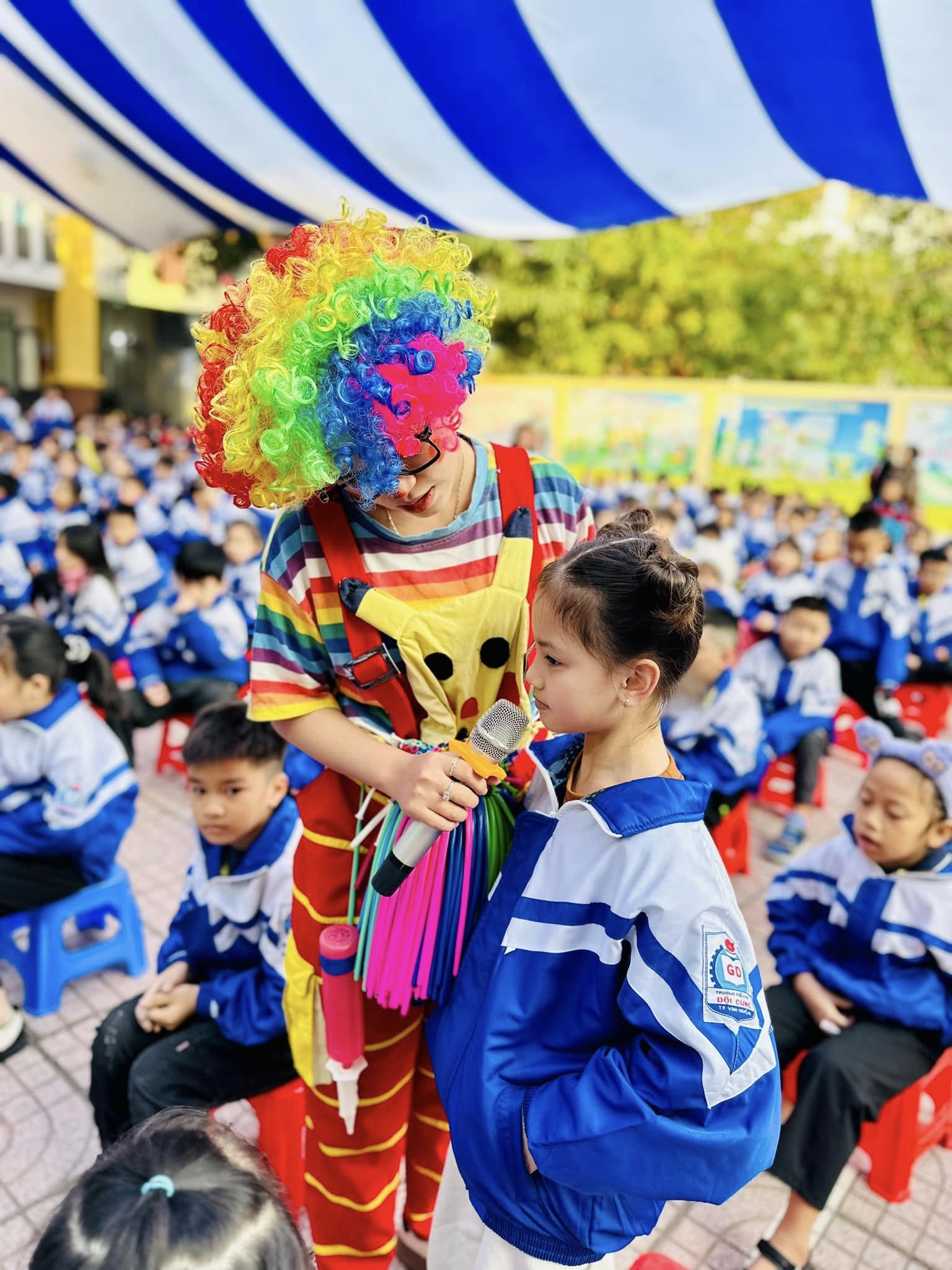 TIẾT SINH HOẠT DƯỚI CỜ KHỞI ĐỘNG MỘT TUẦN MỚI CỦA LIÊN ĐỘI TRƯỜNG TIỂU HỌC ĐỘI CUNG VỚI CHỦ ĐỀ: 