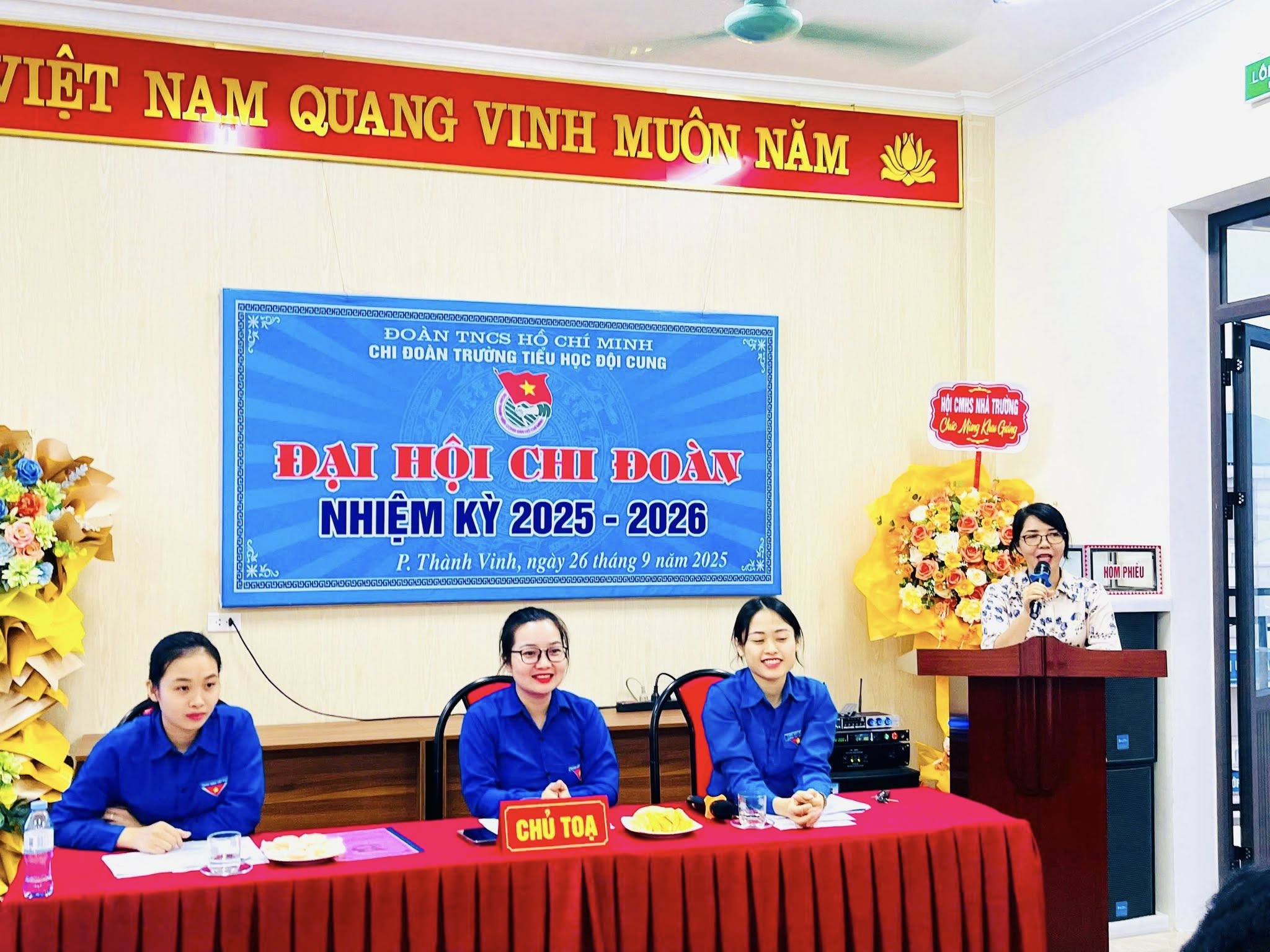 ĐẠI HỘI CHI ĐOÀN NHIỆM KỲ 2025- 2026