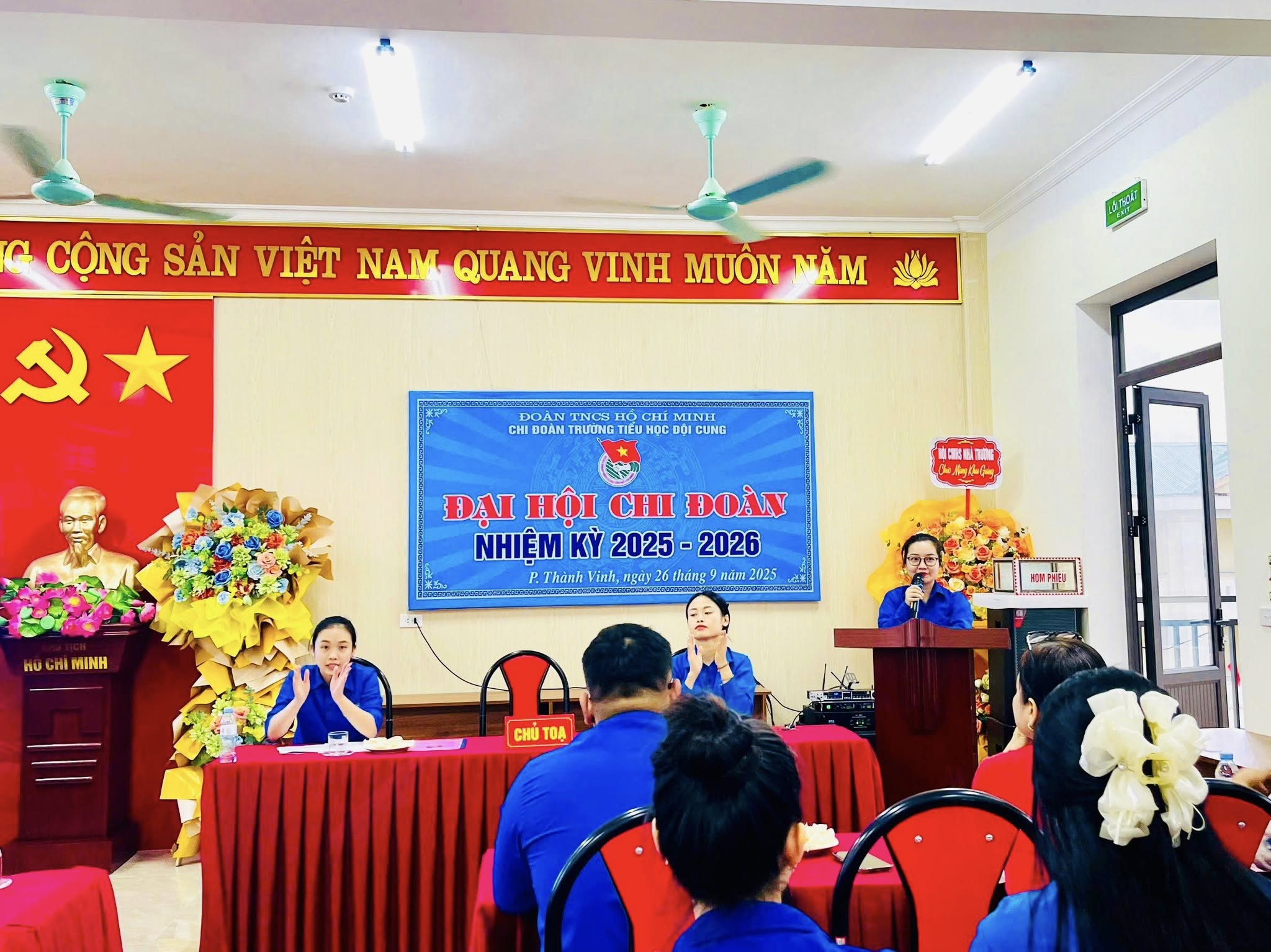 ĐẠI HỘI CHI ĐOÀN NHIỆM KỲ 2025- 2026