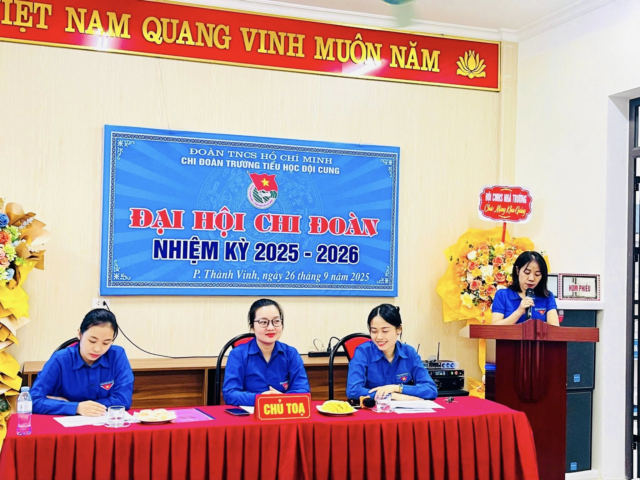 ĐẠI HỘI CHI ĐOÀN NHIỆM KỲ 2025- 2026