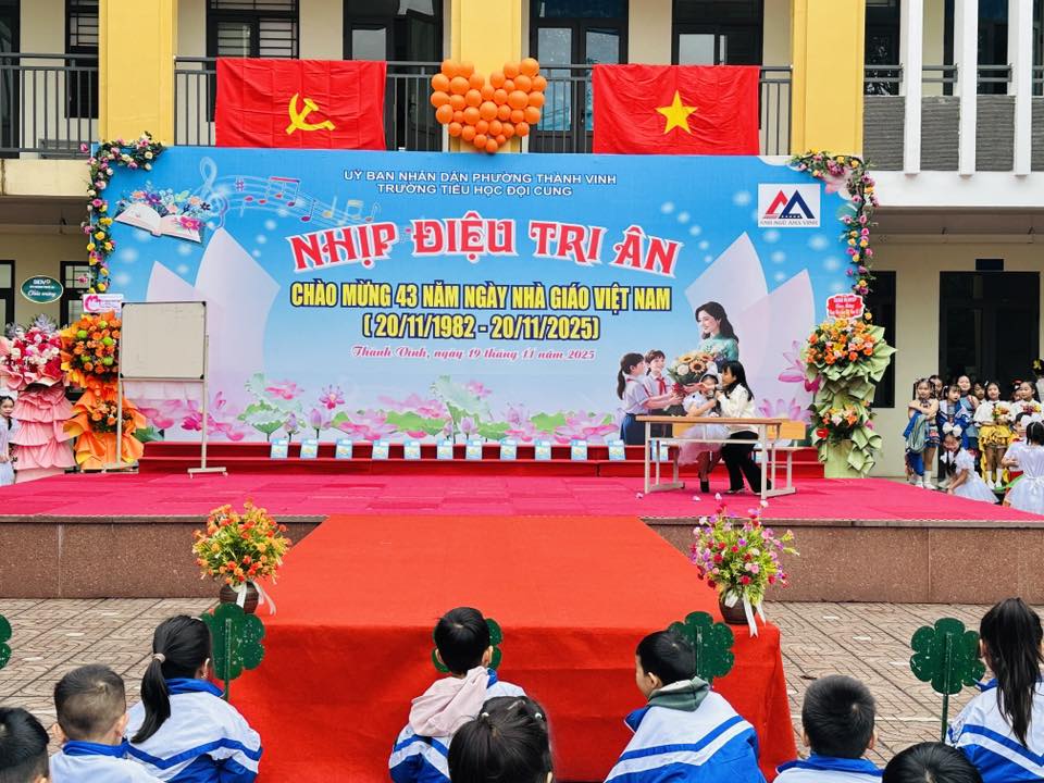 NHỊP ĐIỆU TRI ÂN – KHÚC CA DÀNH TẶNG NHỮNG NGƯỜI ƯƠM MẦM