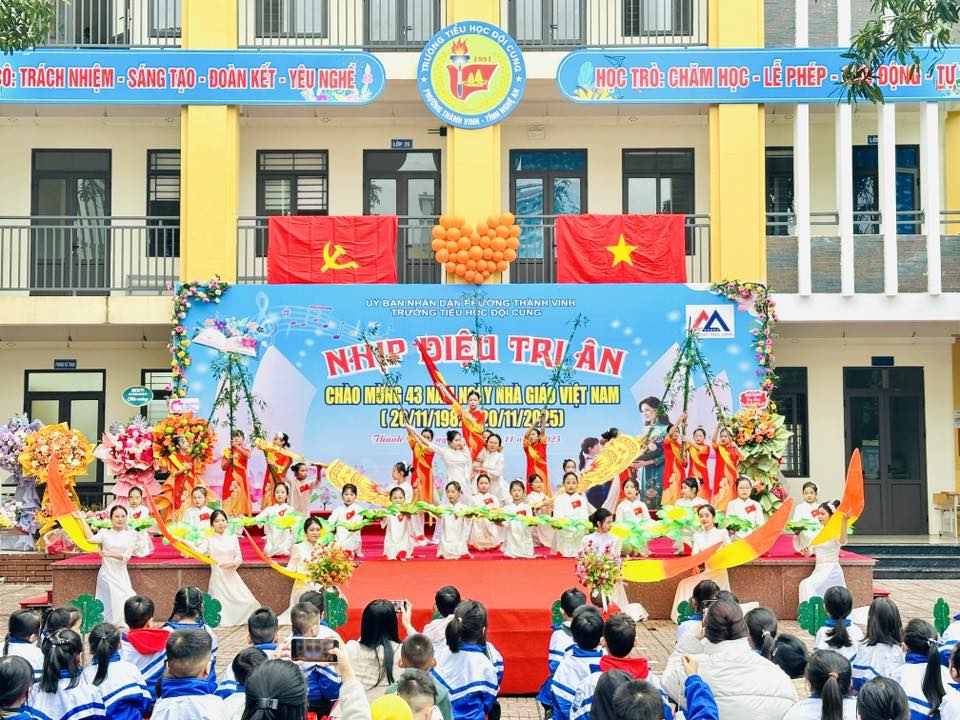 NHỊP ĐIỆU TRI ÂN – KHÚC CA DÀNH TẶNG NHỮNG NGƯỜI ƯƠM MẦM