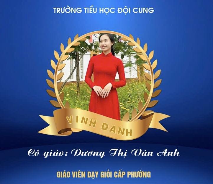 CHÚC MỪNG CÁC GIÁO VIÊN ĐẠT DANH HIỆU “ GIÁO VIÊN DẠY GIỎI CẤP PHƯỜNG”