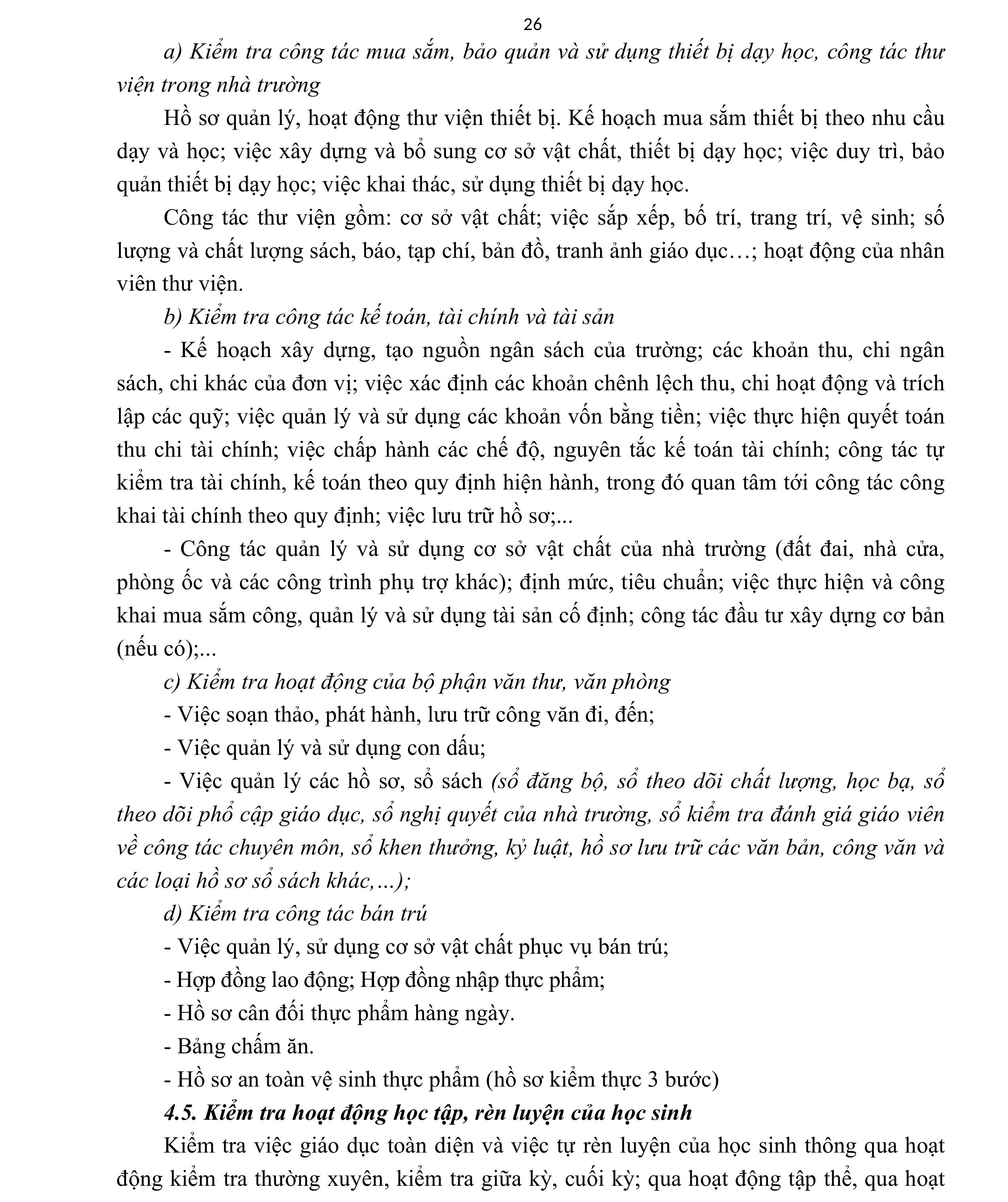 KẾ HOẠCH GIÁO DỤC NHÀ TRƯỜNG NĂM HỌC 2025 - 2026