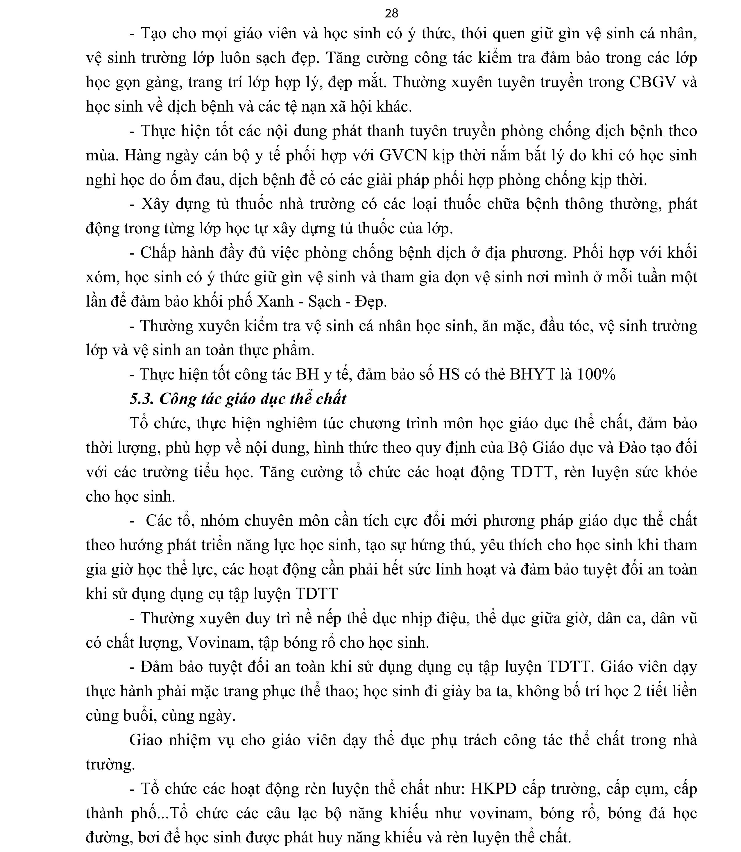 KẾ HOẠCH GIÁO DỤC NHÀ TRƯỜNG NĂM HỌC 2025 - 2026