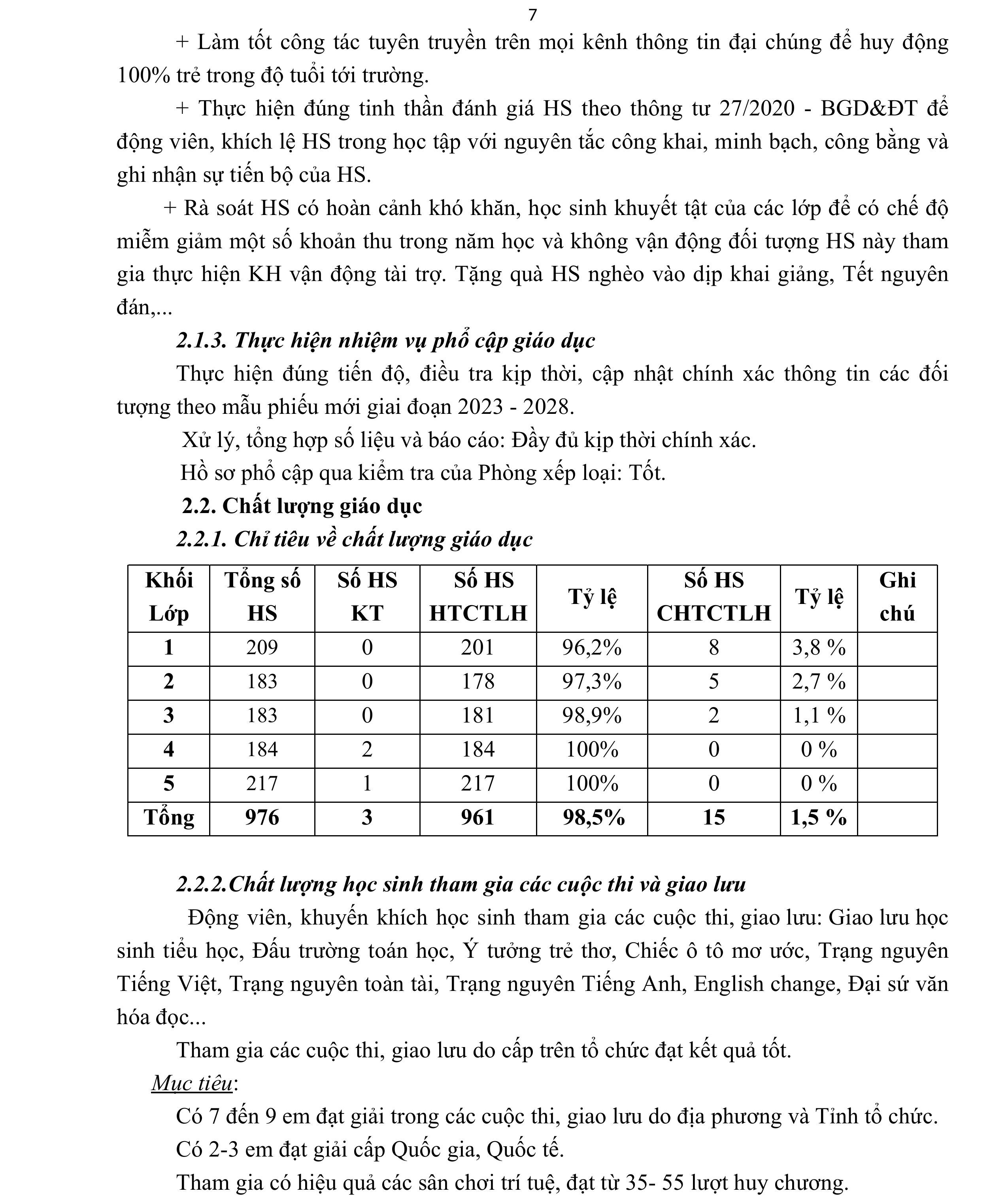 KẾ HOẠCH GIÁO DỤC NHÀ TRƯỜNG NĂM HỌC 2025 - 2026