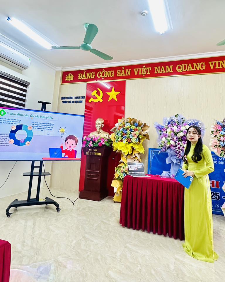HỘI THI GIÁO VIÊN DẠY GIỎI CẤP TRƯỜNG NĂM HỌC 2025–2026 – THÀNH CÔNG TỐT ĐẸP!
