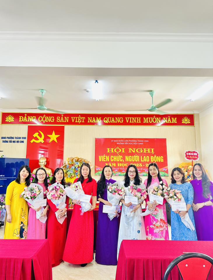 CHÚC MỪNG THÀNH CÔNG HỘI NGHỊ VIÊN CHỨC, NGƯỜI LAO ĐỘNG NĂM HỌC 2025–2026