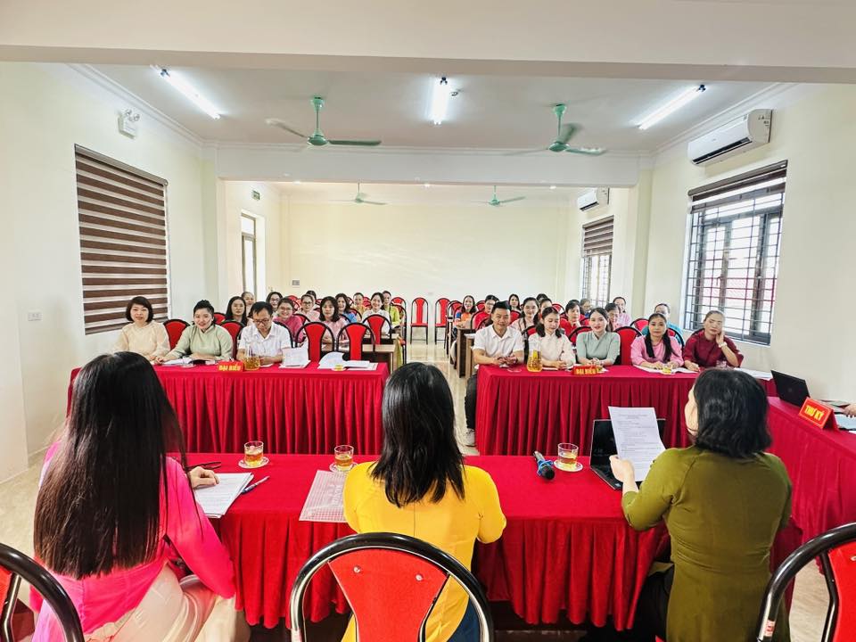 CHÚC MỪNG THÀNH CÔNG HỘI NGHỊ VIÊN CHỨC, NGƯỜI LAO ĐỘNG NĂM HỌC 2025–2026