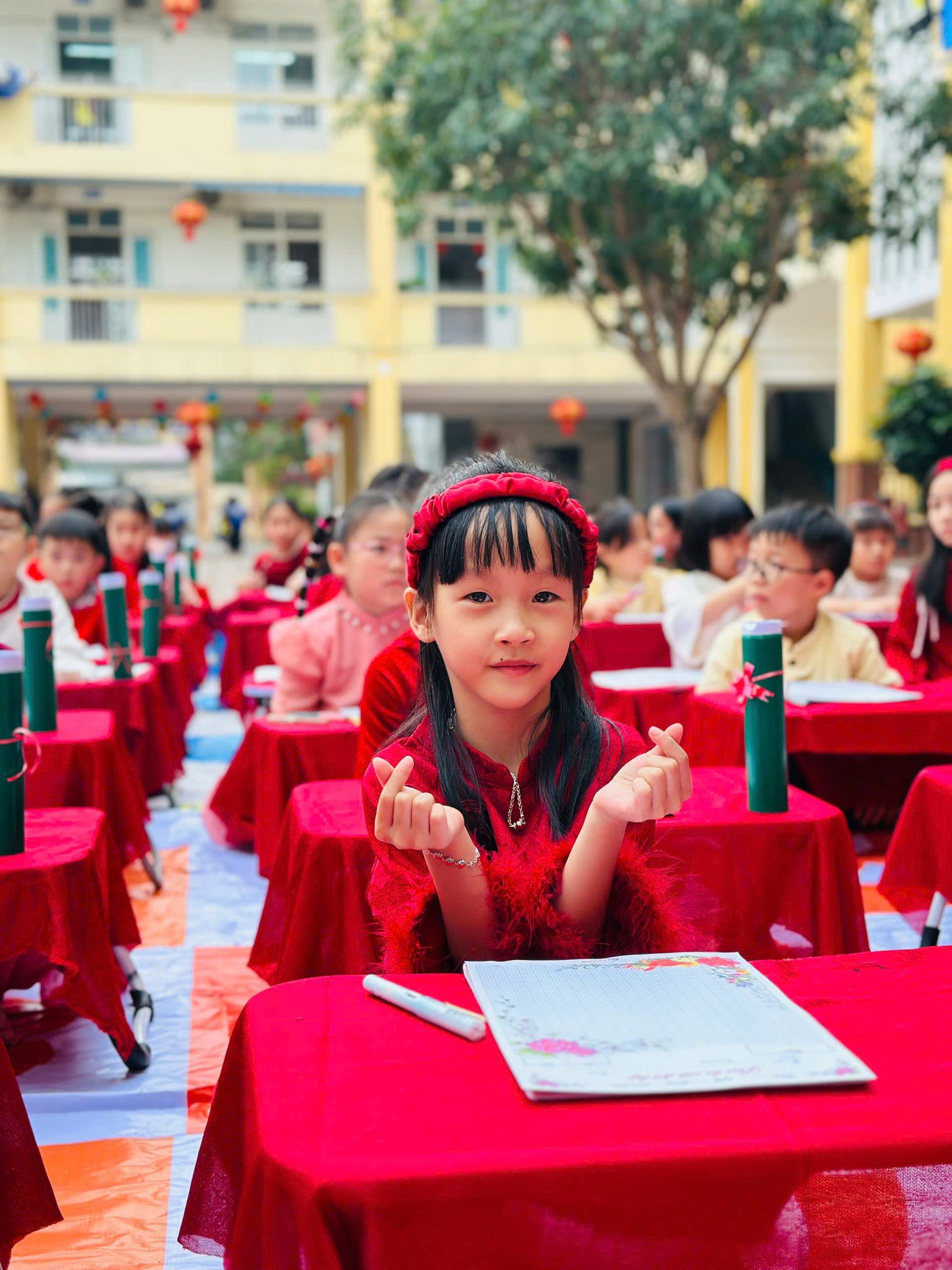 HỘI THI VIẾT CHỮ ĐẸP – “SẮC XUÂN TRONG TỪNG NÉT CHỮ” NĂM HỌC 2025 - 2026