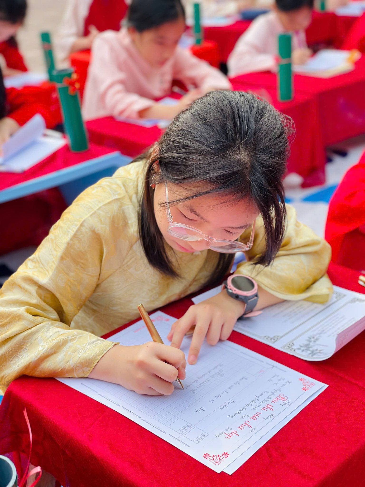 HỘI THI VIẾT CHỮ ĐẸP – “SẮC XUÂN TRONG TỪNG NÉT CHỮ” NĂM HỌC 2025 - 2026
