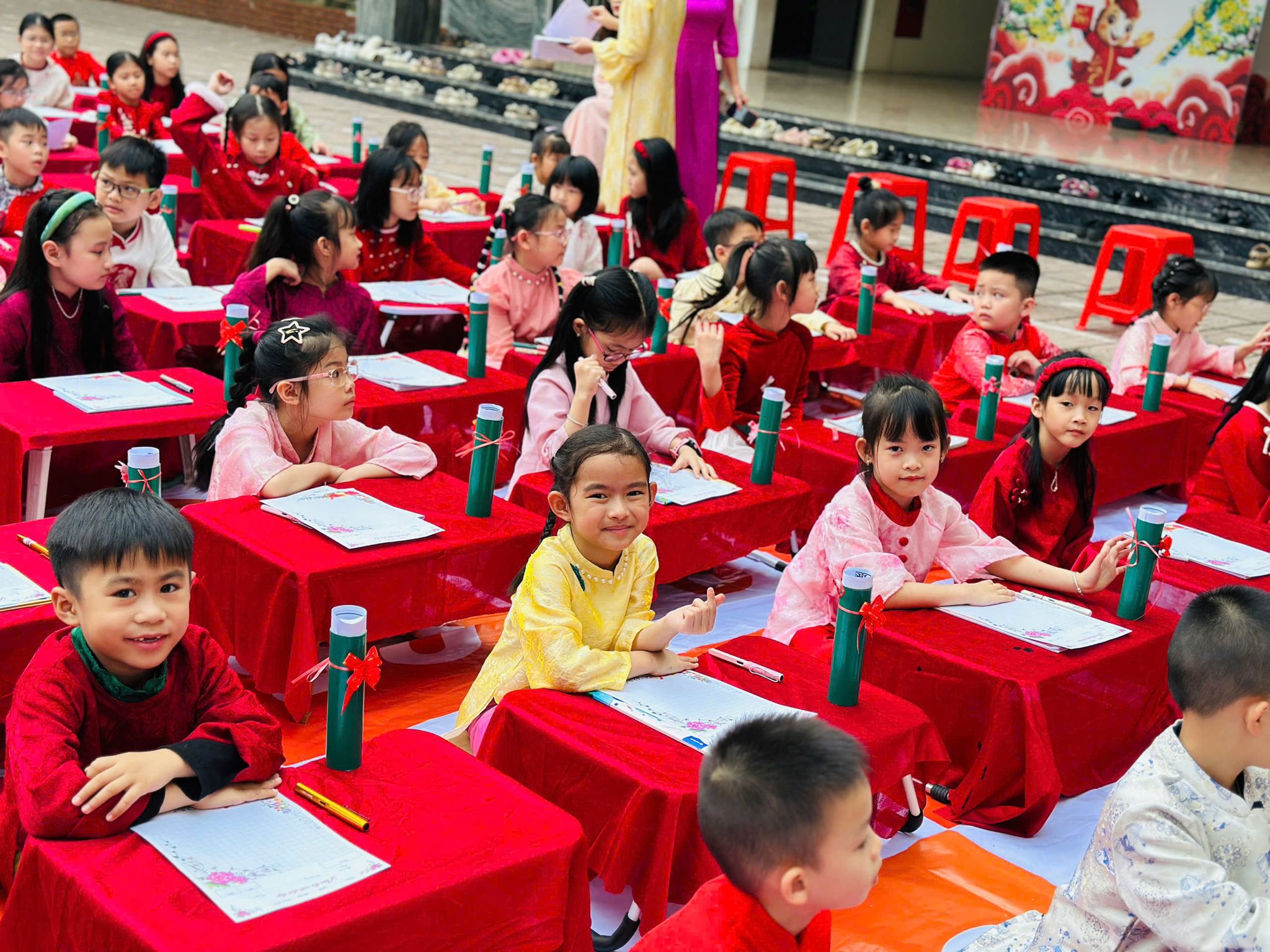 HỘI THI VIẾT CHỮ ĐẸP – “SẮC XUÂN TRONG TỪNG NÉT CHỮ” NĂM HỌC 2025 - 2026
