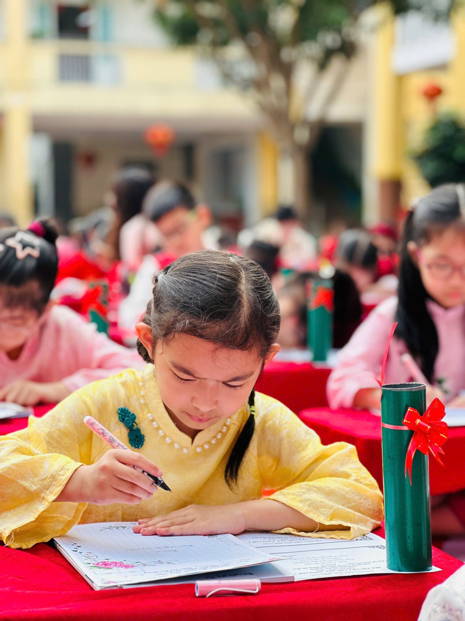 HỘI THI VIẾT CHỮ ĐẸP – “SẮC XUÂN TRONG TỪNG NÉT CHỮ” NĂM HỌC 2025 - 2026