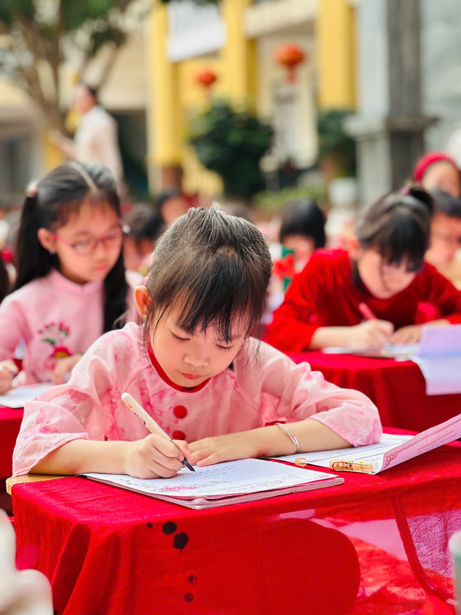HỘI THI VIẾT CHỮ ĐẸP – “SẮC XUÂN TRONG TỪNG NÉT CHỮ” NĂM HỌC 2025 - 2026