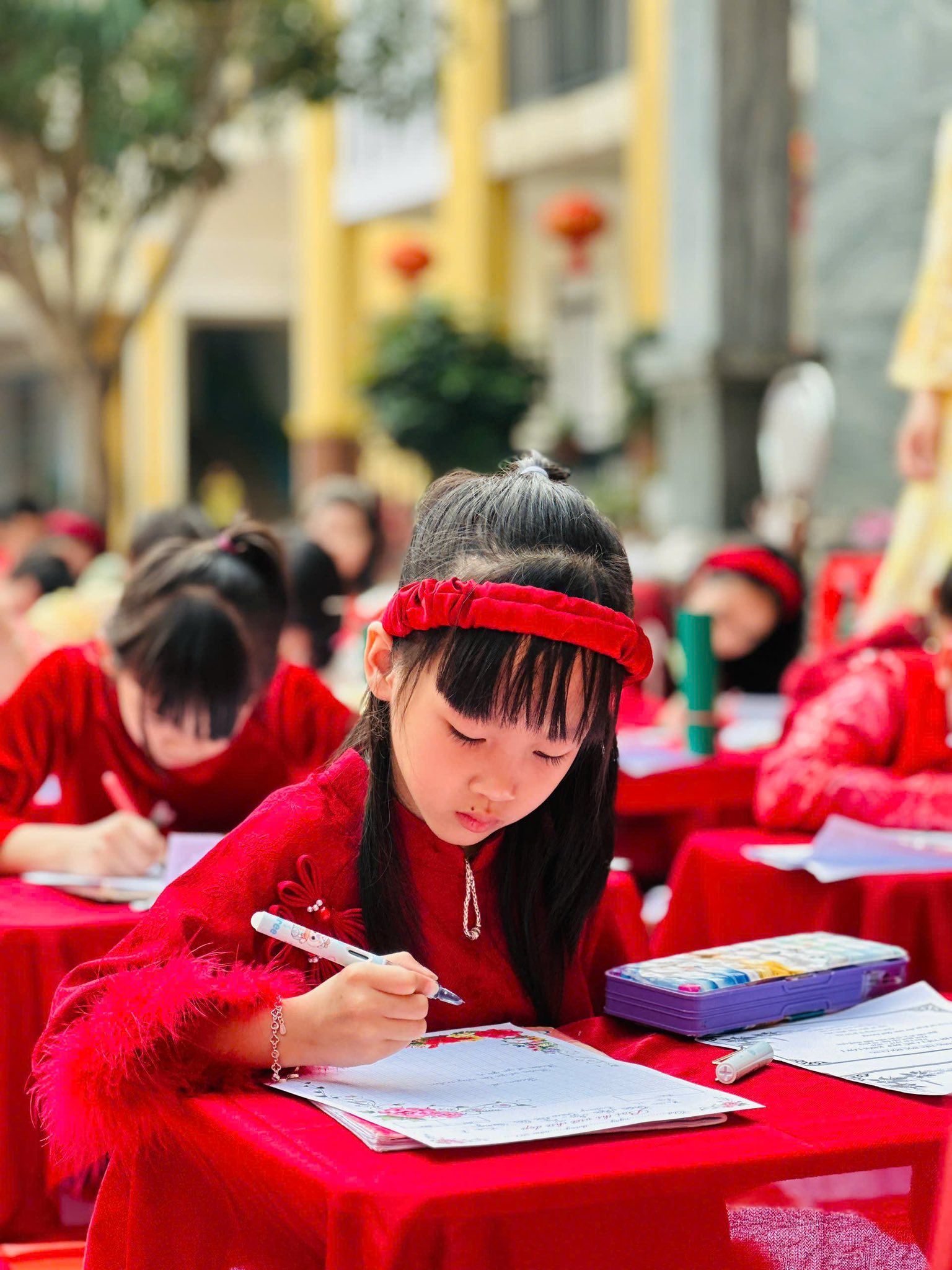 HỘI THI VIẾT CHỮ ĐẸP – “SẮC XUÂN TRONG TỪNG NÉT CHỮ” NĂM HỌC 2025 - 2026