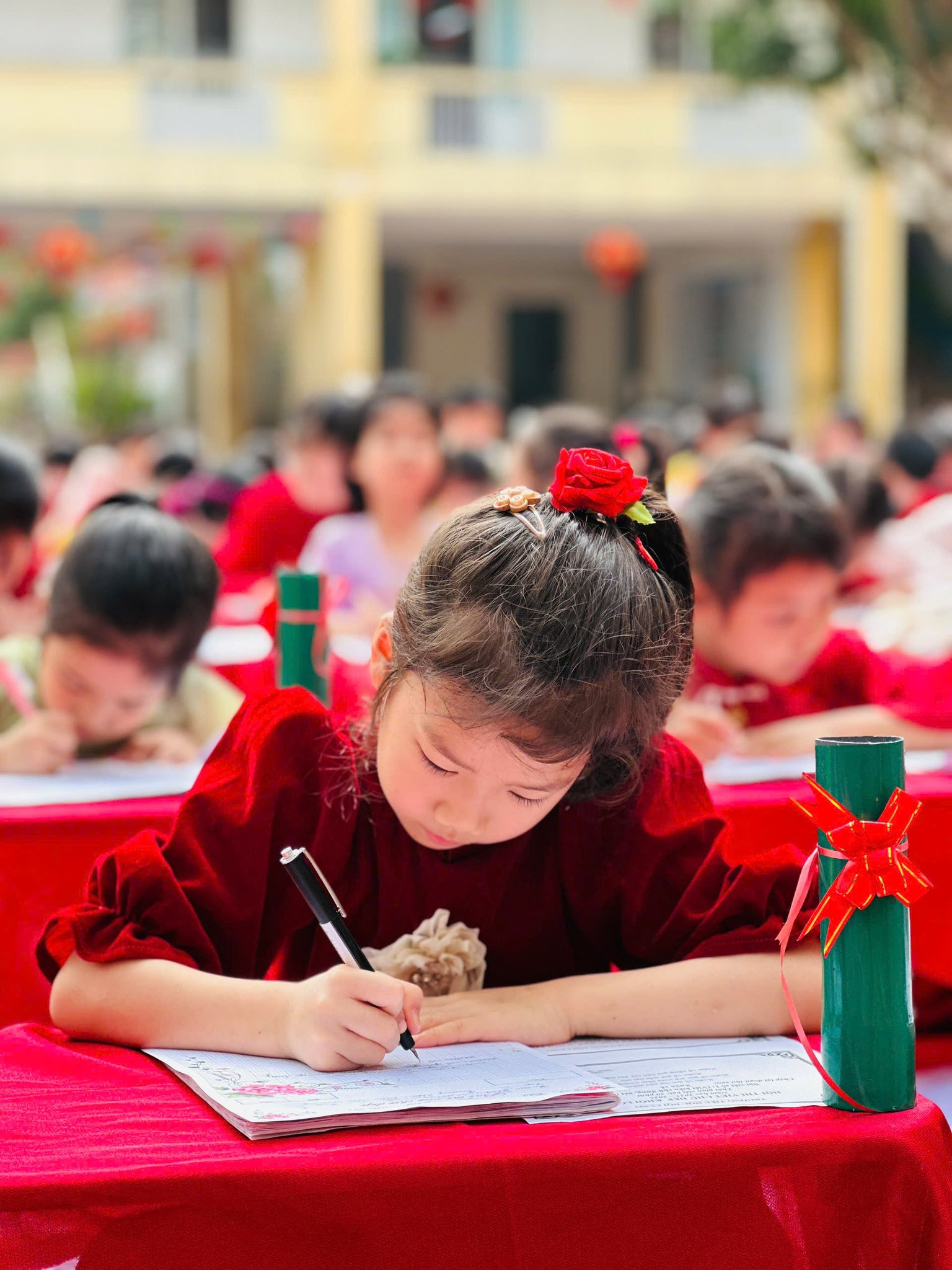 HỘI THI VIẾT CHỮ ĐẸP – “SẮC XUÂN TRONG TỪNG NÉT CHỮ” NĂM HỌC 2025 - 2026