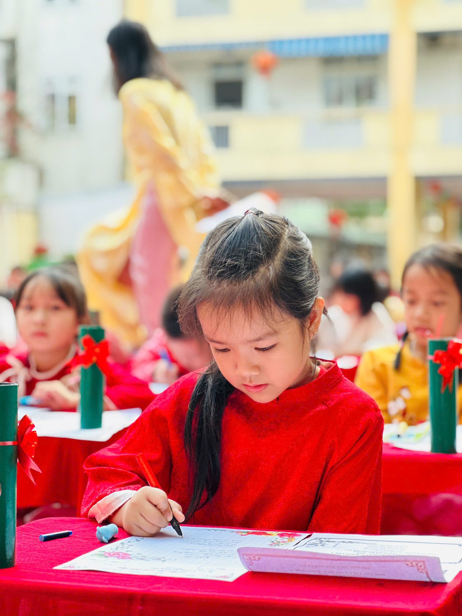 HỘI THI VIẾT CHỮ ĐẸP – “SẮC XUÂN TRONG TỪNG NÉT CHỮ” NĂM HỌC 2025 - 2026