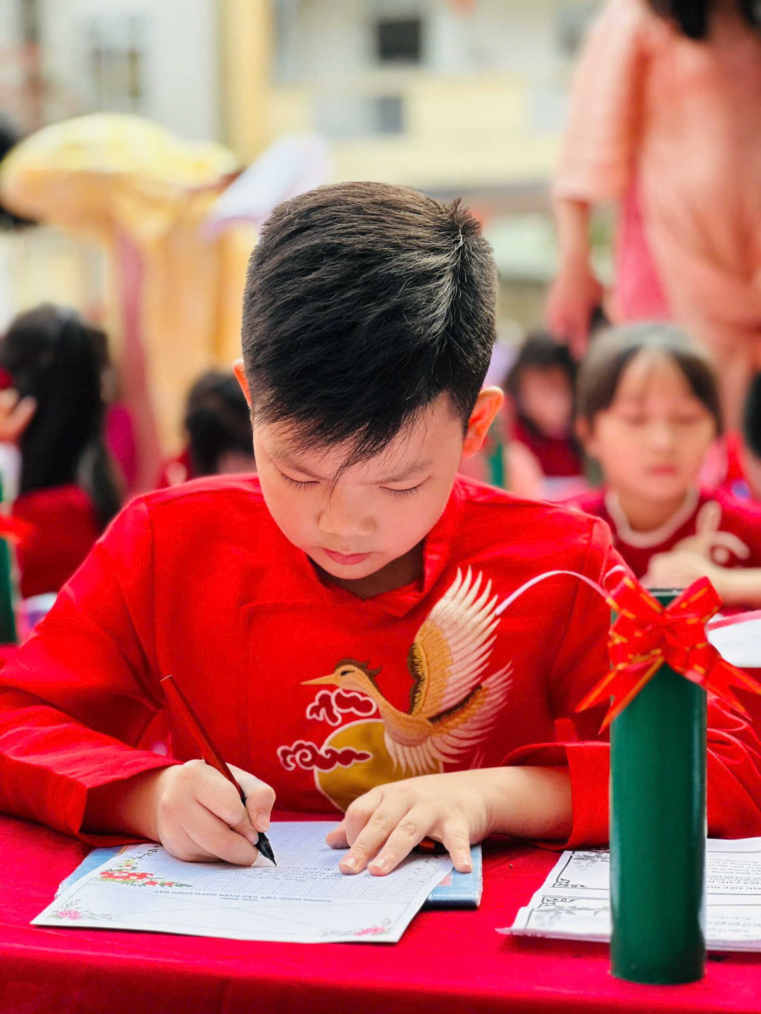 HỘI THI VIẾT CHỮ ĐẸP – “SẮC XUÂN TRONG TỪNG NÉT CHỮ” NĂM HỌC 2025 - 2026