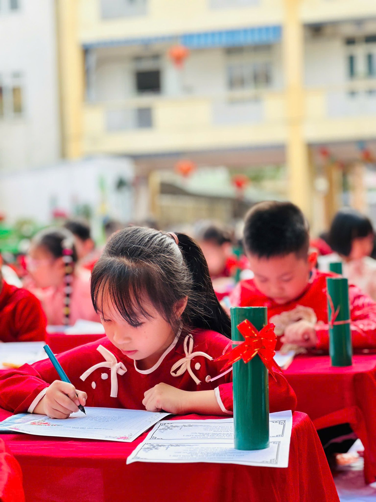 HỘI THI VIẾT CHỮ ĐẸP – “SẮC XUÂN TRONG TỪNG NÉT CHỮ” NĂM HỌC 2025 - 2026