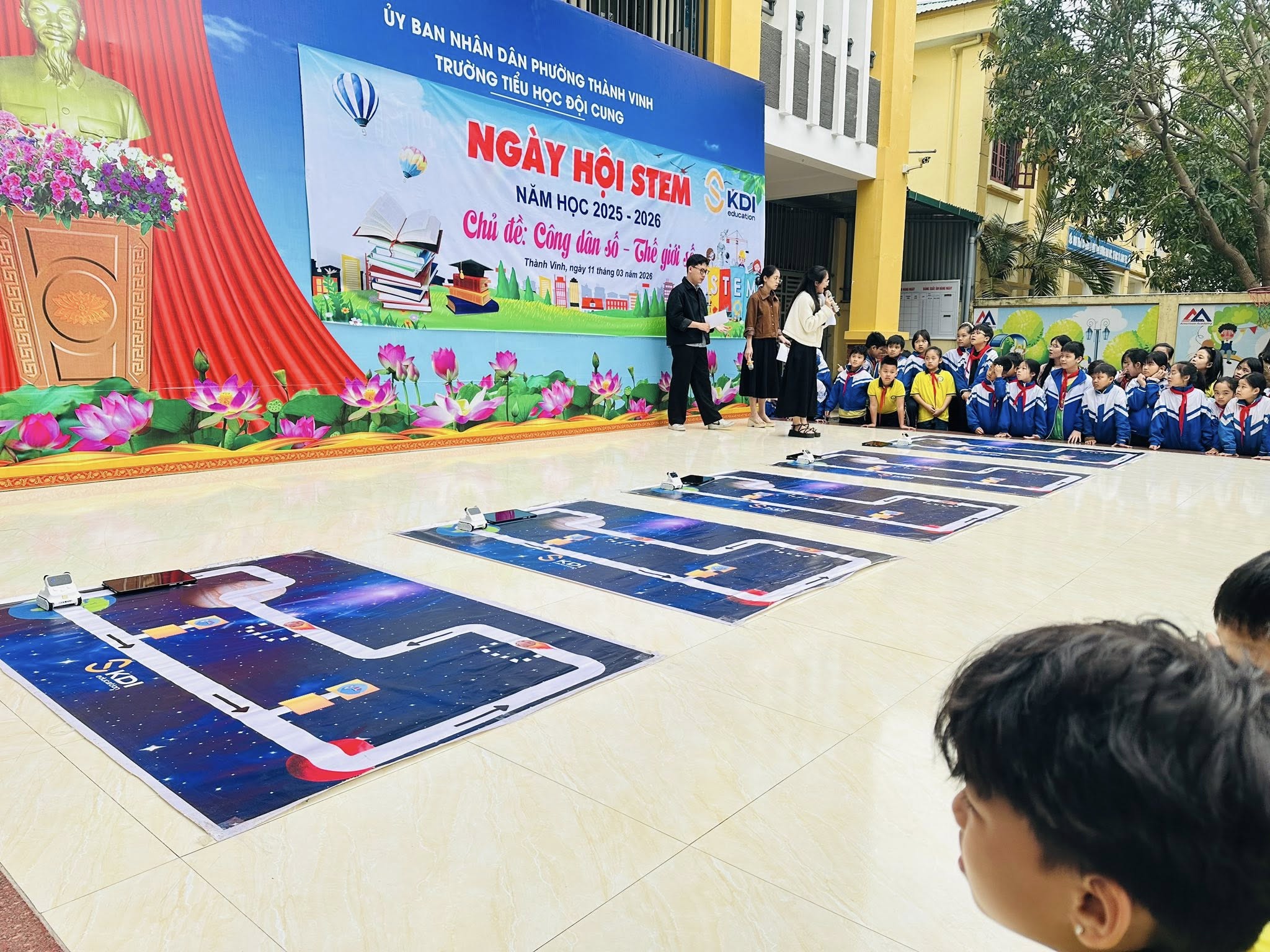 NGÀY HỘI STEM VỚI CHỦ ĐỂ “ CÔNG DÂN SỐ- THẾ GIỚI SỐ