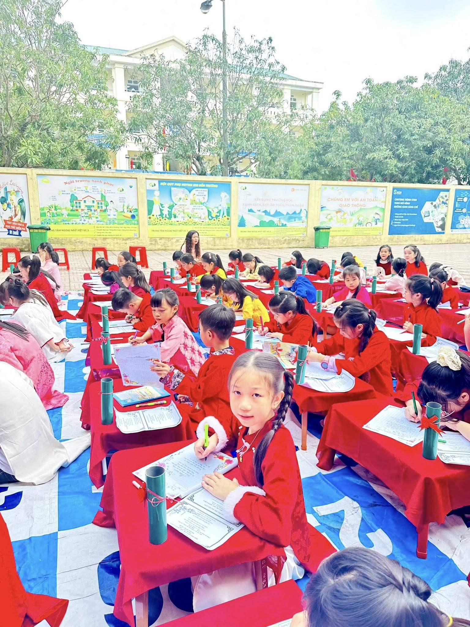 HỘI THI VIẾT CHỮ ĐẸP – “SẮC XUÂN TRONG TỪNG NÉT CHỮ” NĂM HỌC 2025 - 2026