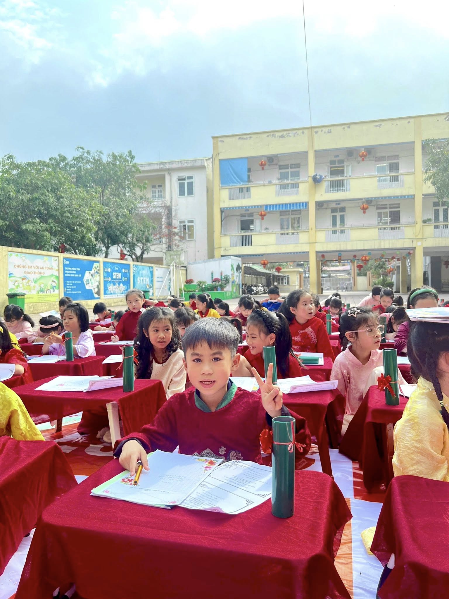 HỘI THI VIẾT CHỮ ĐẸP – “SẮC XUÂN TRONG TỪNG NÉT CHỮ” NĂM HỌC 2025 - 2026