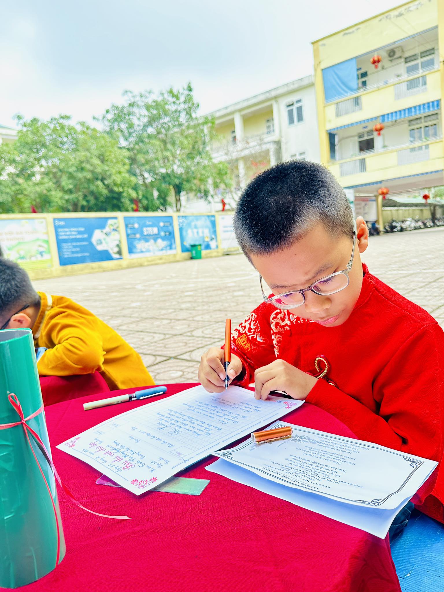 HỘI THI VIẾT CHỮ ĐẸP – “SẮC XUÂN TRONG TỪNG NÉT CHỮ” NĂM HỌC 2025 - 2026