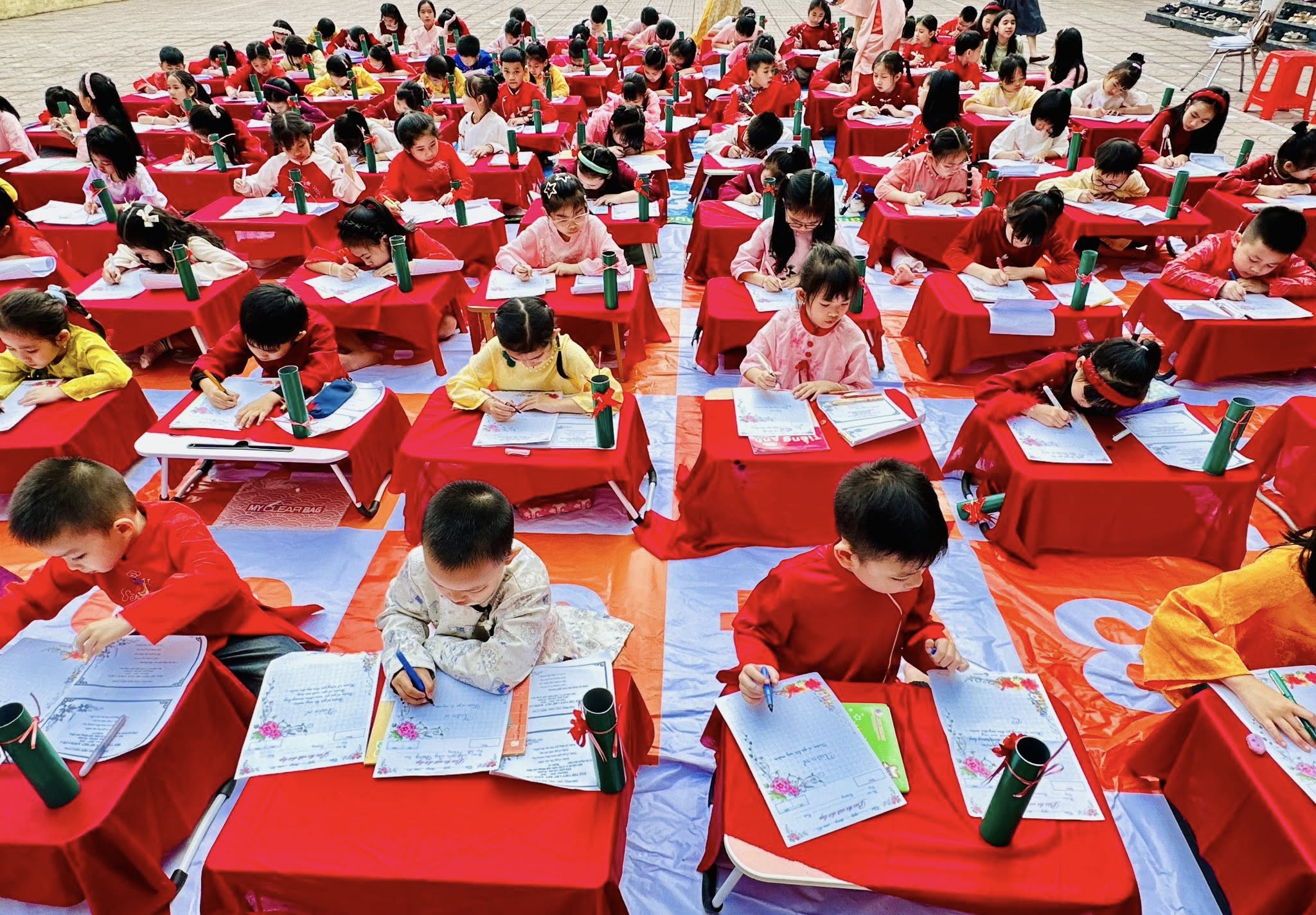 HỘI THI VIẾT CHỮ ĐẸP – “SẮC XUÂN TRONG TỪNG NÉT CHỮ” NĂM HỌC 2025 - 2026